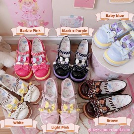Sweet Lolita Kawaii Platform Shoes By Milk Candy Bear (MCB01)