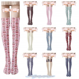 Printed Kawaii Over-the-Knee Stockings Socks (LTP02)
