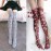 Printed Kawaii Over-the-Knee Stockings Socks (LTP02)