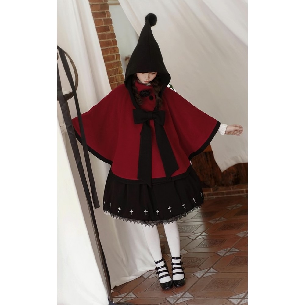 Rose Choir Sweet Lolita Cape by Urtto (UT04)