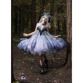 Dead Leaf Butterfly Gothic Lolita JSK by Urtto (UT07)