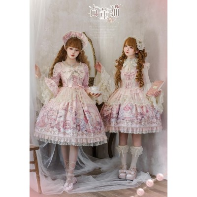 Antique Cat Classic Lolita JSK by Urtto (UT08)