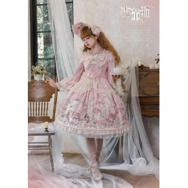 Antique Cat Classic Lolita JSK by Urtto (UT08)