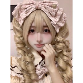 Ivory Lolita Roman Curly Double Ponytail Wig (SWY01)