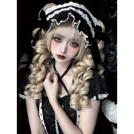 Ivory Lolita Roman Curly Double Ponytail Wig (SWY01)