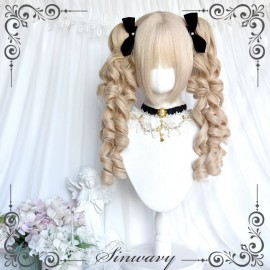 Ivory Lolita Roman Curly Double Ponytail Wig (SWY01)
