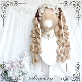 Ivory Lolita Roman Curly Double Ponytail Wig (SWY01)