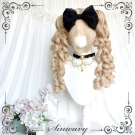 Ivory Lolita Roman Curly Double Ponytail Wig (SWY01)