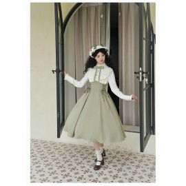Courtyard of the Wind Classic Lolita Dress OP by Withpuji (WJ221)