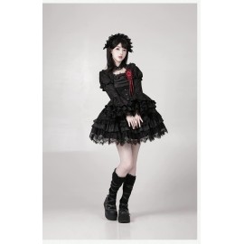 Gothic Witch Corset & Skirt Set by Withpuji (WJ223)