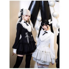 Sweet Ruffled Dress / Shorts Twin Lolita by With Puji (WJ224)