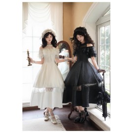 Letters and Poems: Flowers in the Mist Elegant Dress by With Puji (WJ232)