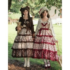 Pine Cone Lolita Knitted Bolero by With Puji (WJ233)