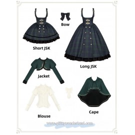 Letters and Poetry: Berlin Souvenir Classic Lolita Dress by With Puji (WJ234)