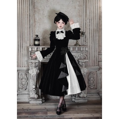 Letters and Poems: Returning to Dusk Gothic Lolita Dress by With Puji (WJ238)