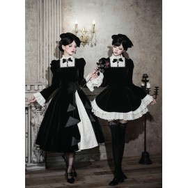 Letters and Poems: Returning to Dusk Gothic Lolita Dress by With Puji (WJ238)