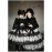 Dry Leaf Butterfly Gothic Lolita JSK / OP With Puji (WJ239)