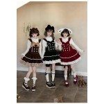 Three-tiered Sweet Lolita Kawaii JSK by With Puji (WJ242)
