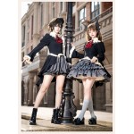 Eternal Night Banquet Ouji Lolita Gothic Tailcoat, Shorts, Skirt By Withpuji (Wj211)