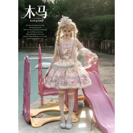 Rocking Horse Sweet Lolita Dress JSK By Yarn Ball Cat (YBC01)