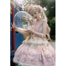 Rocking Horse Sweet Lolita Dress JSK By Yarn Ball Cat (YBC01)