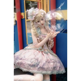 Rocking Horse Sweet Lolita Dress JSK By Yarn Ball Cat (YBC01)