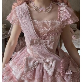 Ribbon Rabbit Sweet Lolita Dress JSK By Yarn Ball Cat (YBC04)