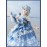 Blue Breath Jellyfish Gradient Classic Lolita Dress JSK 3pc Set by YingLuoFu (YLF09)