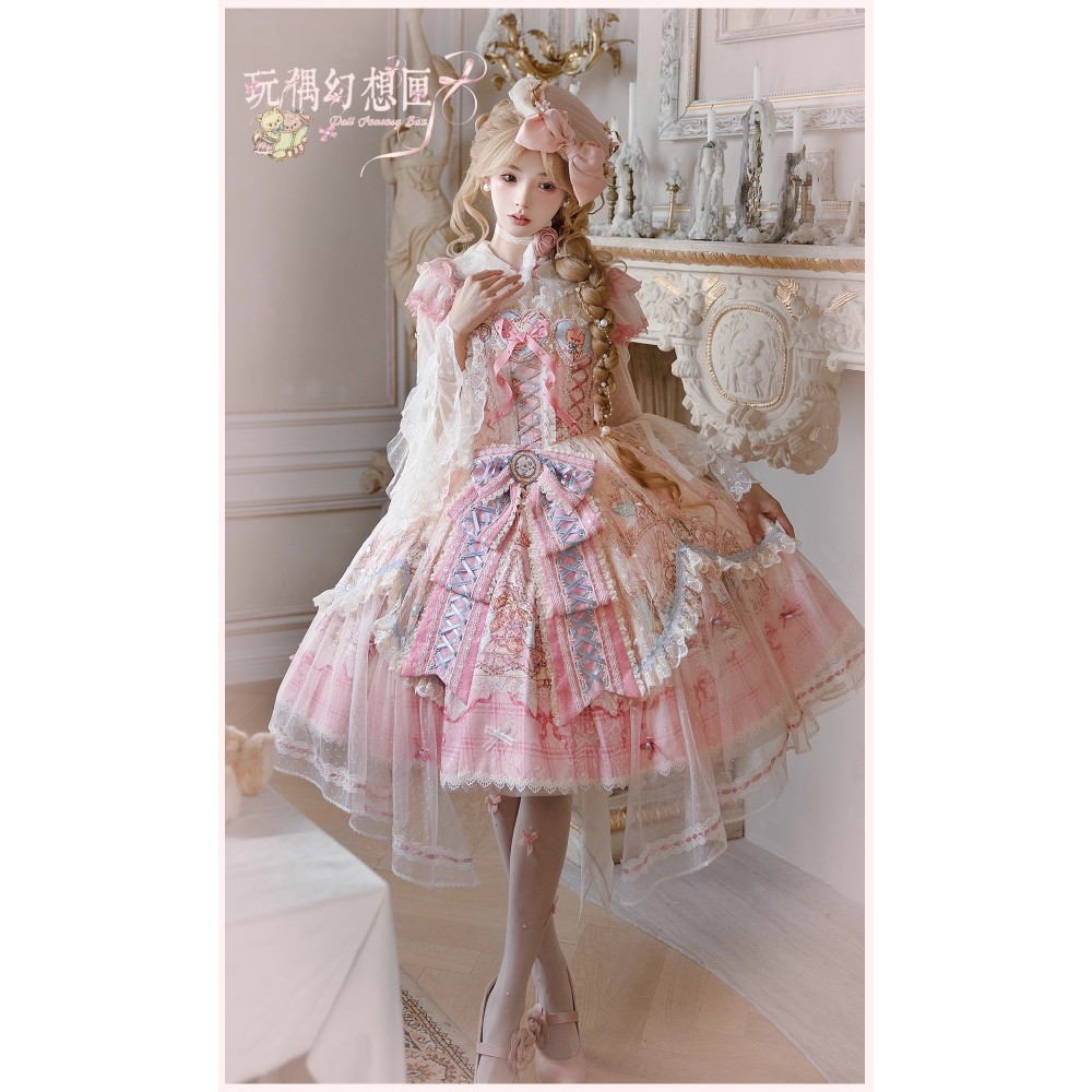 Doll Fantasy Box Classic Lolita Dress by YingLuoFu (YLF14)