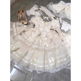 Jewels Ballet Classic Lolita Dress OP by Doujiang (DJ103)