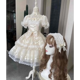 Jewels Ballet Classic Lolita Dress OP by Doujiang (DJ103)