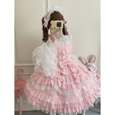 Ode to Flowers Sweet Lolita Dress JSK (WS211)