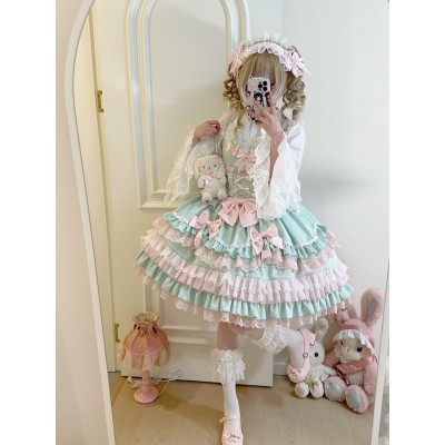 Ode to Flowers Sweet Lolita Dress JSK (WS211)