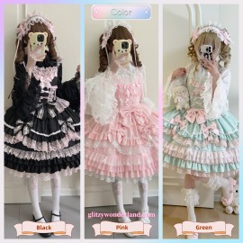 Ode to Flowers Sweet Lolita Dress JSK (WS211)