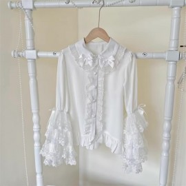 Sweet Lolita Hime Sleeve Blouse (WS212)