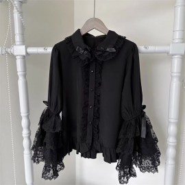 Sweet Lolita Hime Sleeve Blouse (WS212)