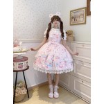 Cute Bunny Sweet Cake Sweet Lolita Dress JSK (WS225)