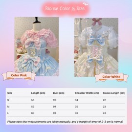 Sweet Lolita Bubble Sleeve Blouse (WS227)