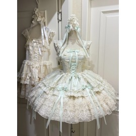 Ribbon Heart Love Sweet Lolita Dress JSK (WS231)