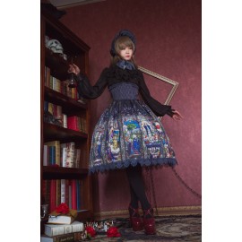 Surface Spell Rosary Gothic Lolita Skirt SK