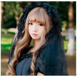 Palace Bride Lolita Headdress Veil KC (KJY02)