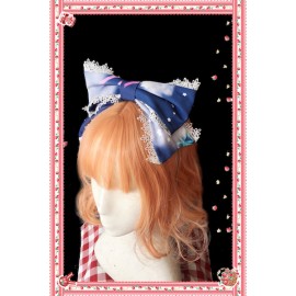 Infanta Rainbow Marshmallow Lolita Headbow KC (RIN002)