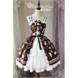 Magic Tea Party Sunny Day & Yummy Food Lolita Dress JSK 2