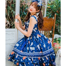 Magic Tea Party Sunny Day & Yummy Food Lolita Dress JSK 1