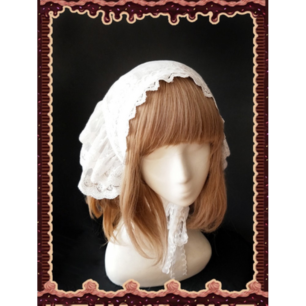 Infanta sugar and matcha Lolita Headdress (IN001)