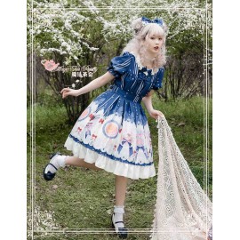 Magic Tea Party Baking medal Classic Lolita Dress OP (MP65)