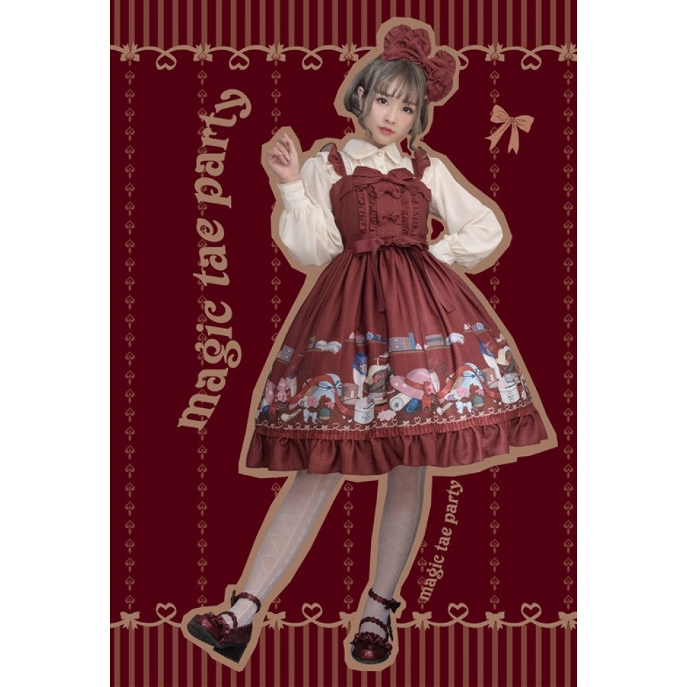 Magic Tea Party Handmade Girl's Hat Shop Lolita Dress JSK