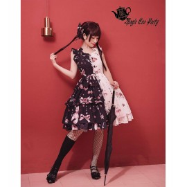 Magic Tea Party Chocolate Rabbit Sweet Lolita Dress JSK (MP50)