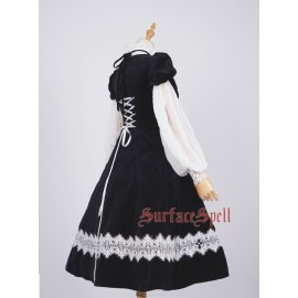 Surface Spell Gothic St. Therese Lolita Dress One Piece OP