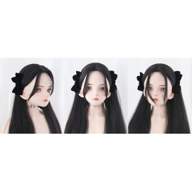 Girl's Group Bowknot Hair Clips - 1 Pair (WIG46)
